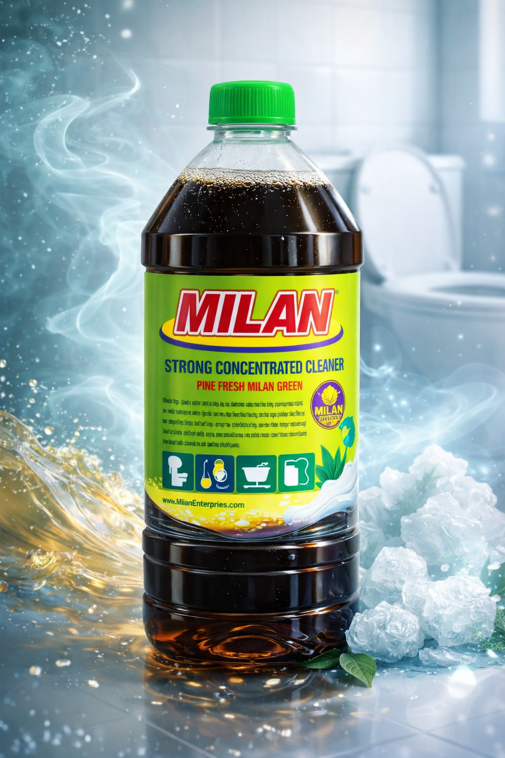 Milan Concentrated Camphor Cleaner - 1L