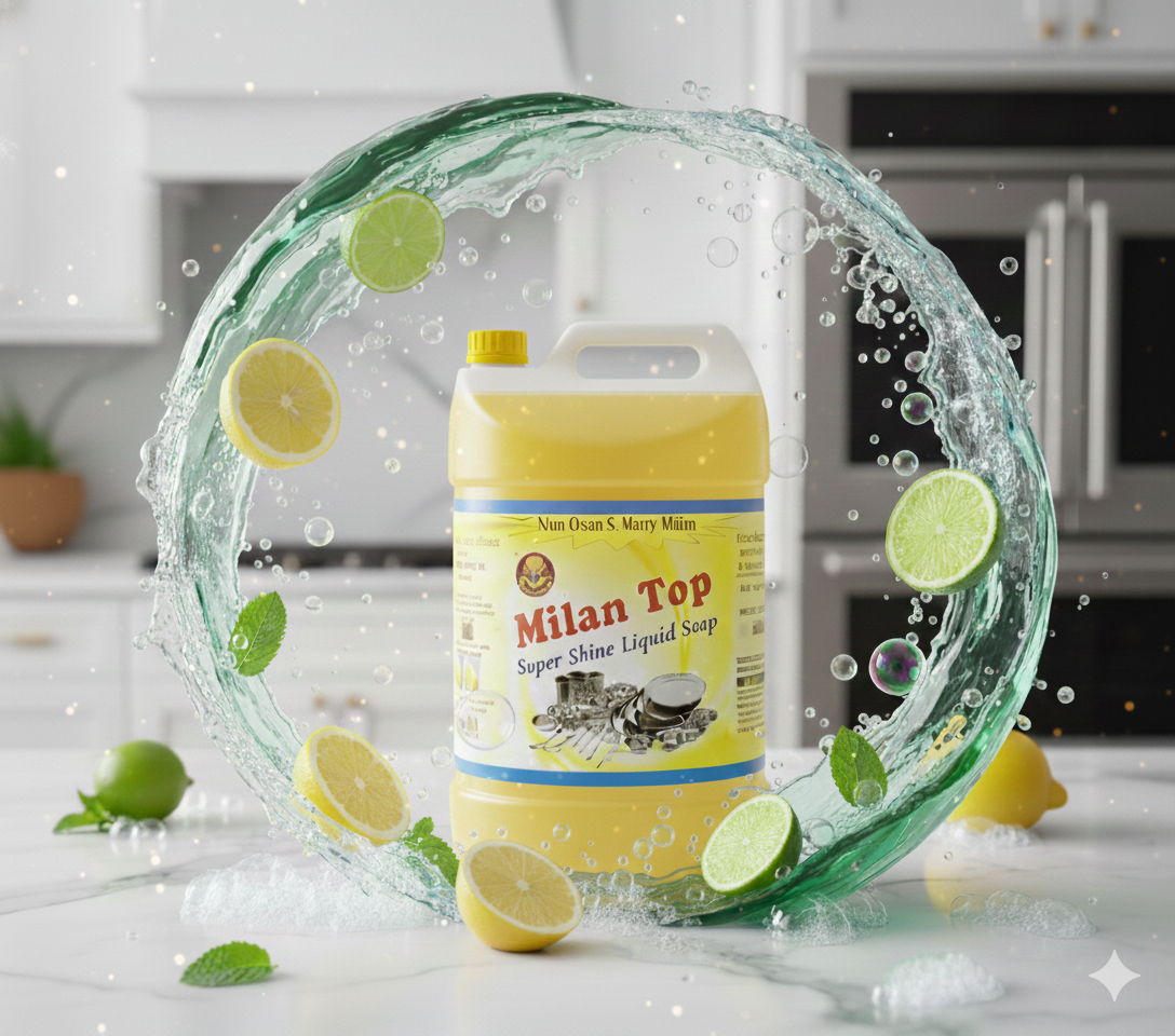 Milan Top Super Shine Liquid Soap - 5L